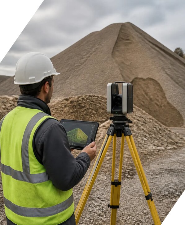 Лазерное 3D сканирование насыпей в Топках от 15200 р. | ЭкспертизаРоссия